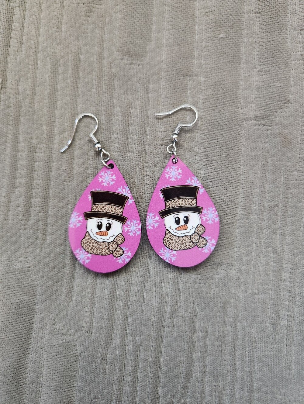 🎉 Snowman Earrings
